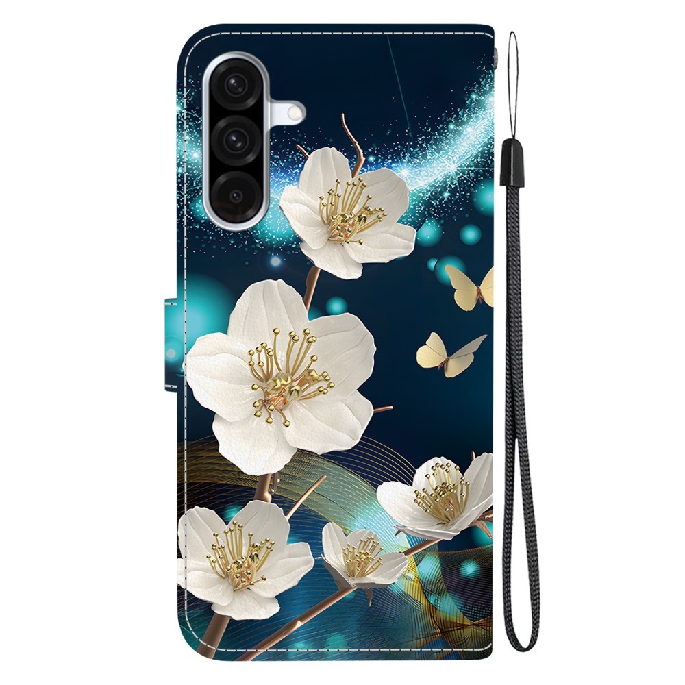 Sokoldalú könyvtáska Samsung Galaxy A36 5G/A56 5G - magnólia