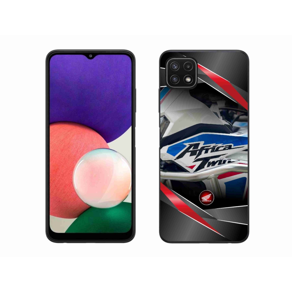 Gél borítás mmCase Samsung Galaxy A22 5G - motoros honda
