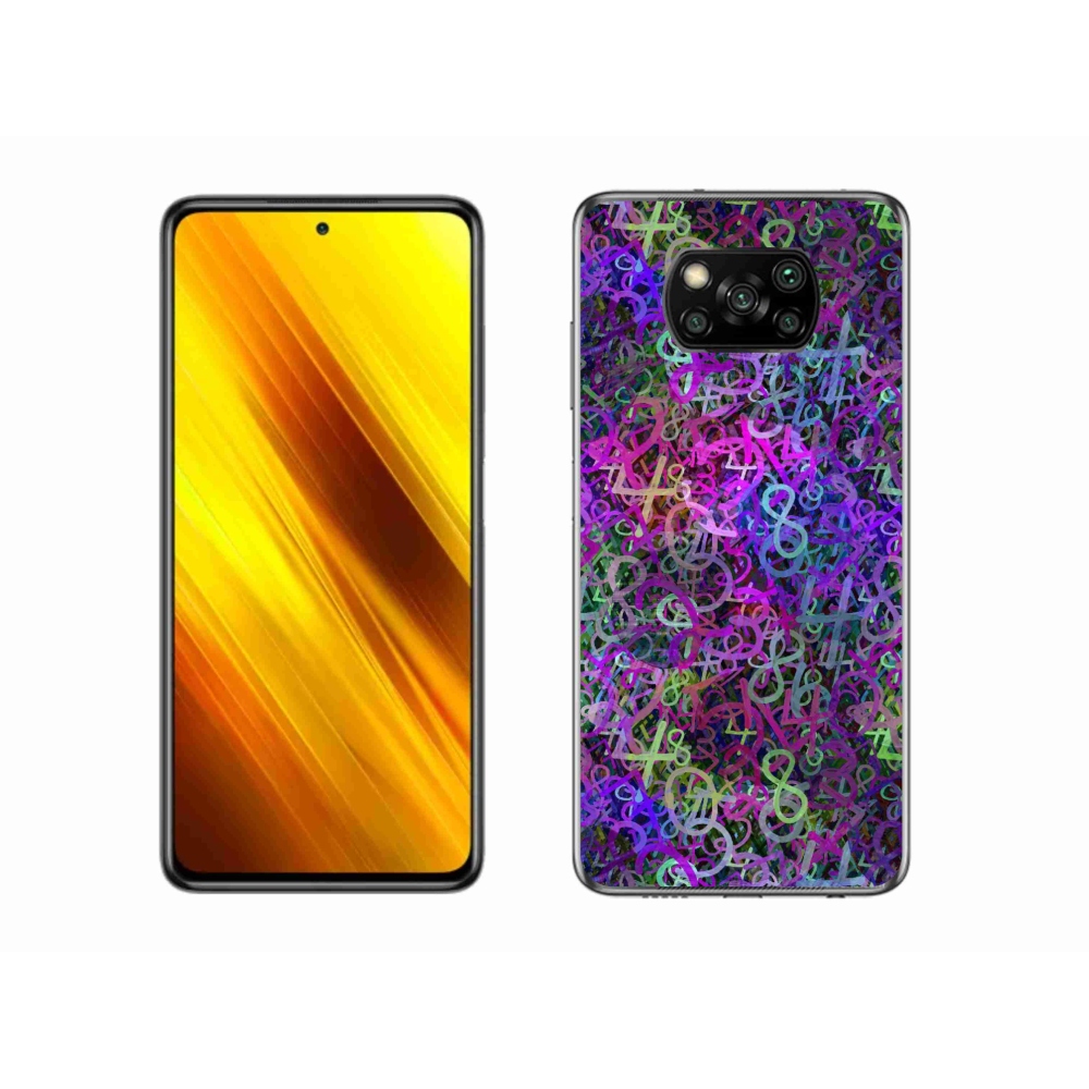 Gél borítás mmCase a Xiaomi Poco X3 Pro számára - absztrakt motívum 25