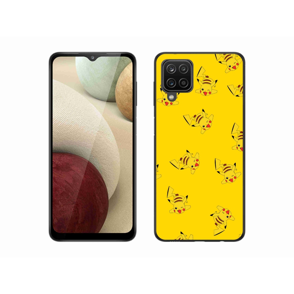 Zselés borítás mmCase Samsung Galaxy A12 készülékhez - pikachu