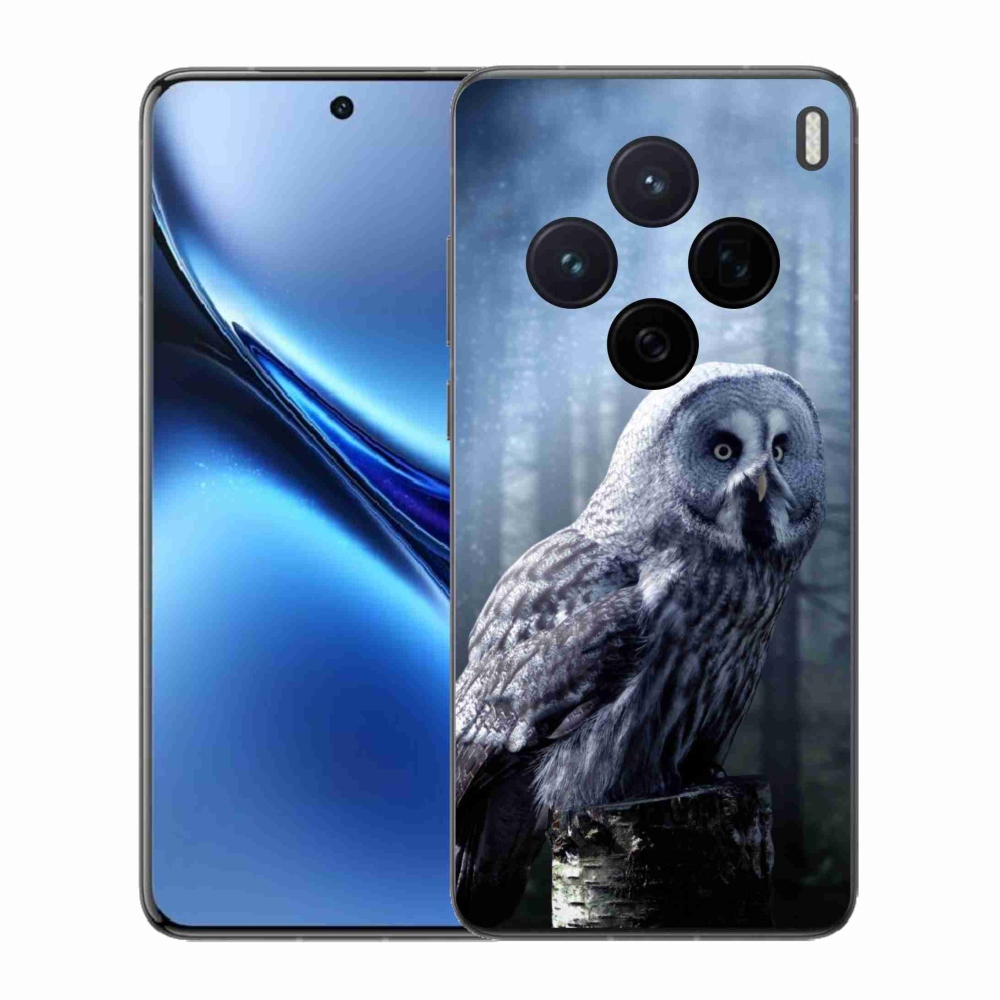 Zselés borítás mmCase a Vivo X200 5G készülékhez - bagoly