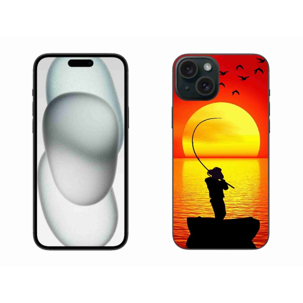 Gél védőburkolat mmCase iPhone 15 Plus készülékhez - horgászat