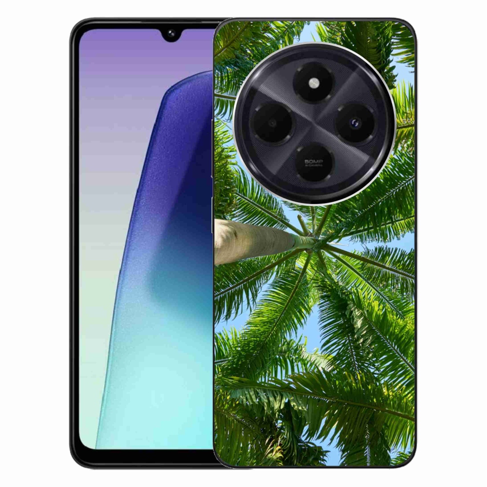 Gél borítás mmCase a Xiaomi Redmi 14C/Poco C75-hez - pálmafák