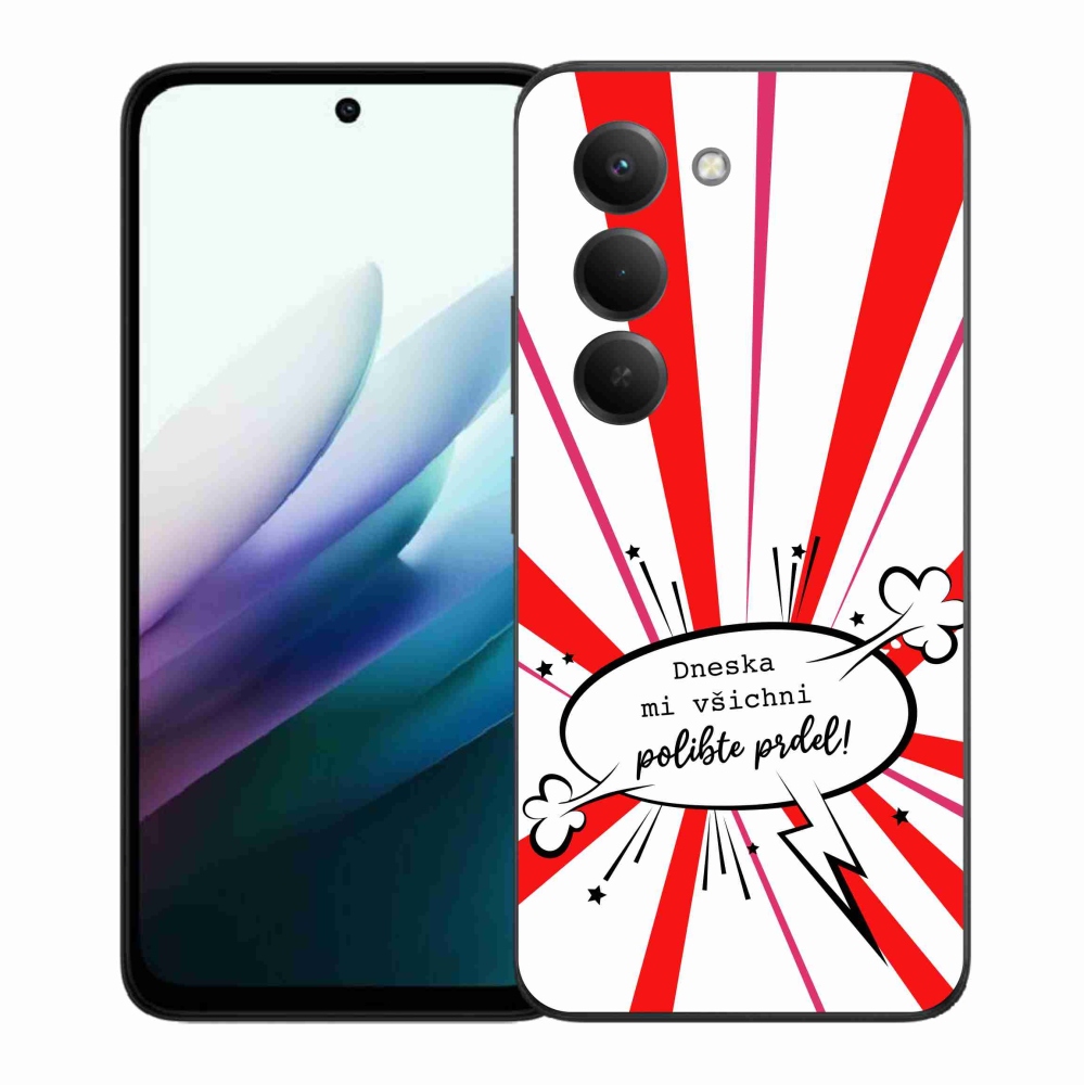 Gél borító mmCase a Xiaomi Redmi 15 4G/5G (171mm) - vicces szöveg 15 fehér háttérrel