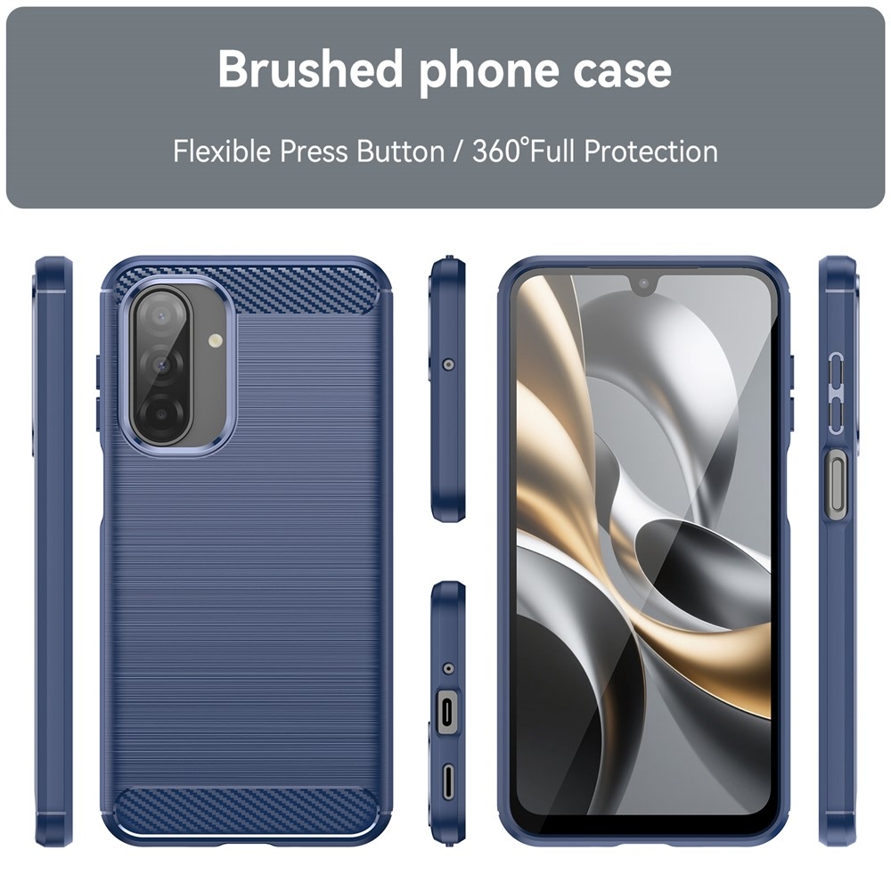 Szénálló zselés tok Samsung Galaxy A17 5G - kék