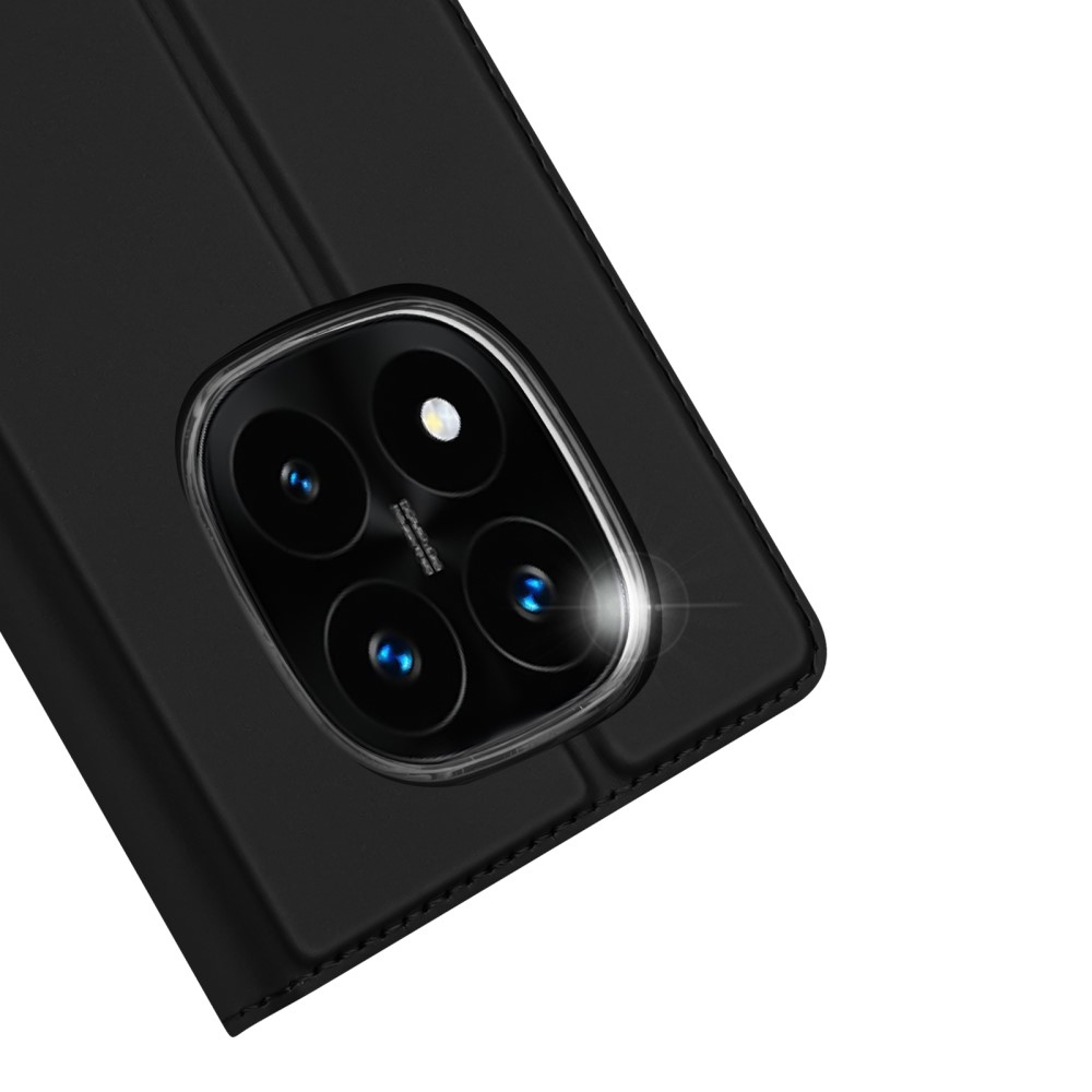 DUX könyvtáska Xiaomi Redmi Note 14 Pro+ 5G - fekete