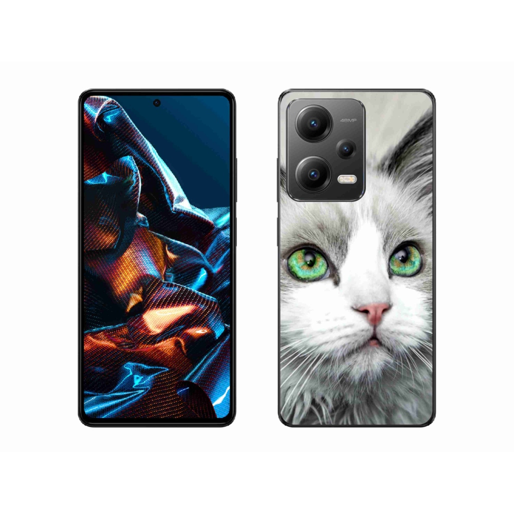 Gél borító mmCase a Xiaomi Redmi Note 12 Pro 5G-hez - macskaszem