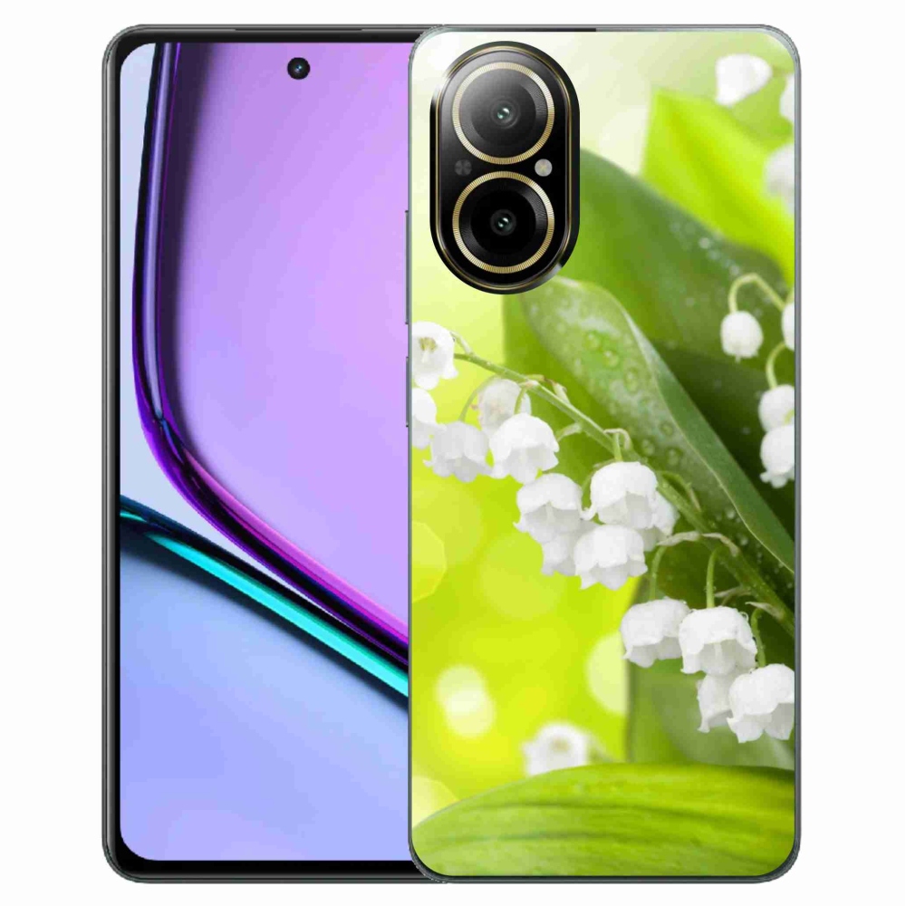 Gél borító mmCase a Realme C67 készülékhez - gyöngyvirág