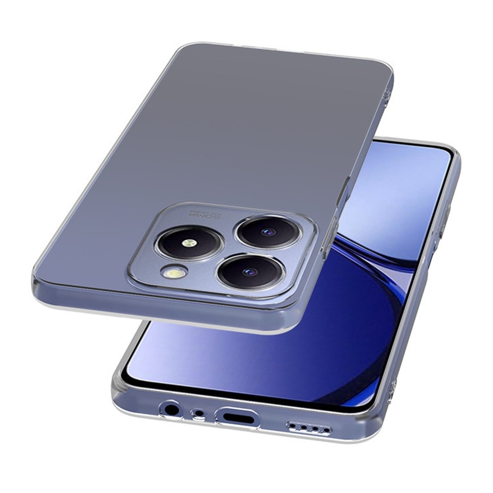 Átlátszó gél tok a Realme C61 készülékhez - átlátszó