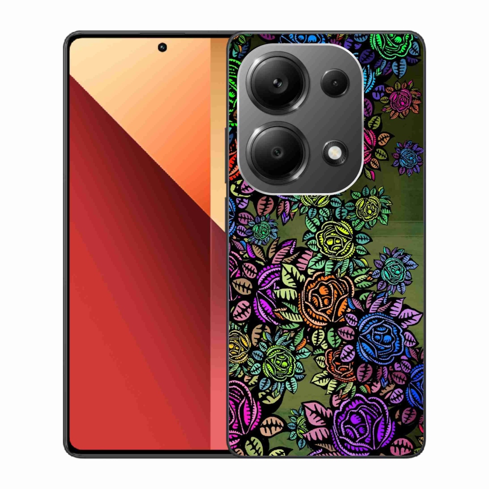 Gél borítás mmCase a Xiaomi Redmi Note 13 Pro 4G/Poco M6 Pro - virágok 6