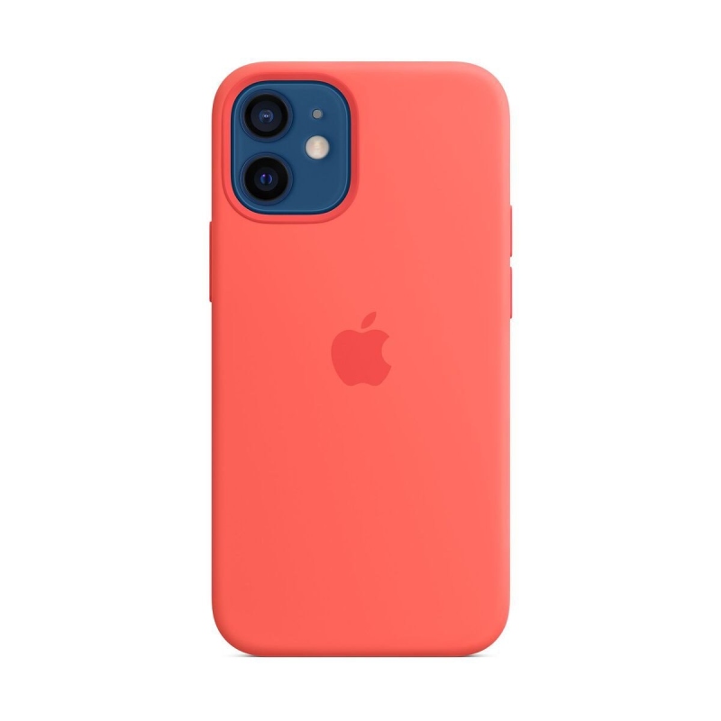 MHKP3ZM/A Apple szilikon borító, beleértve a. Magsafe iPhone 12 mini készülékhez Rózsaszín citrus