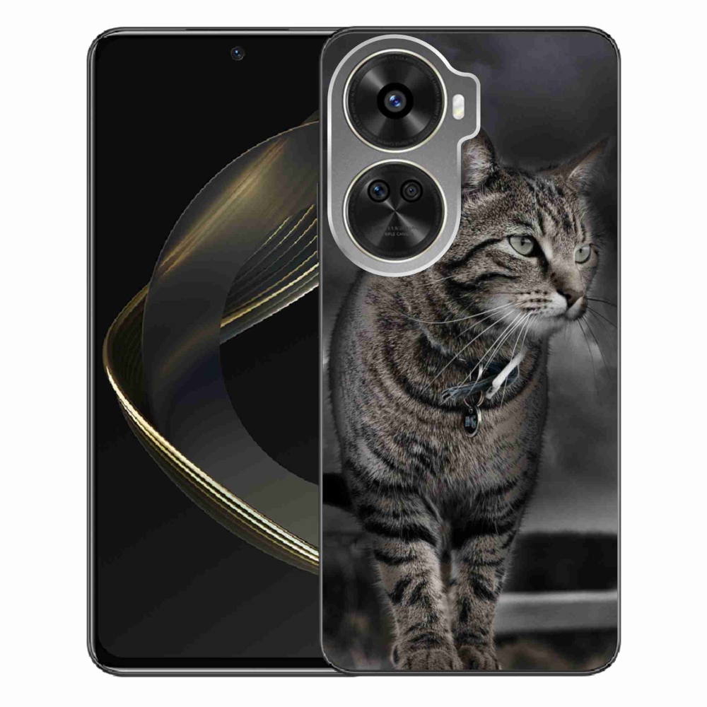 Zselés borítás mmCase a Huawei Nova 12 SE-hez - macska