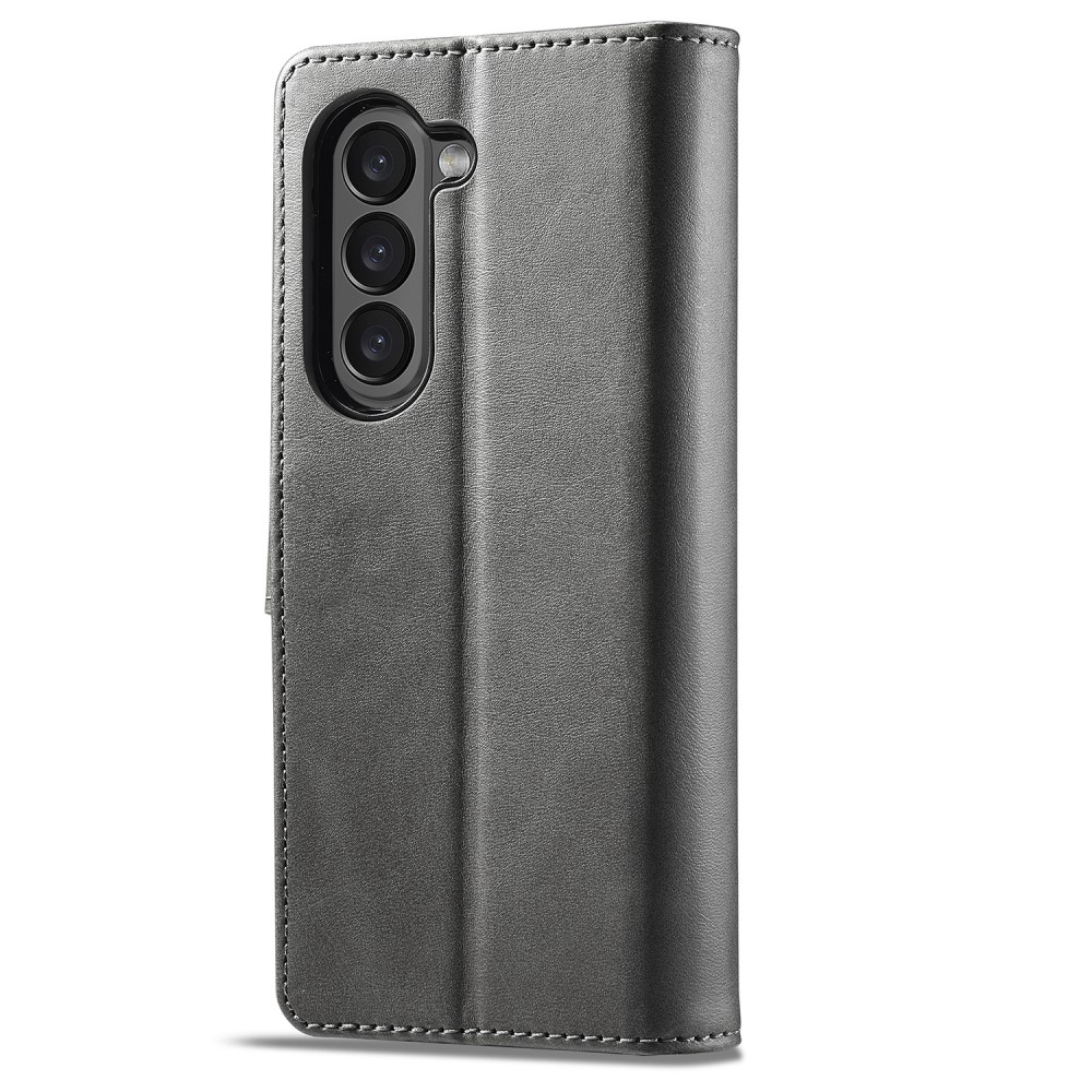 Imeeke könyvtáska Samsung Galaxy Z Fold5 5G - szürke