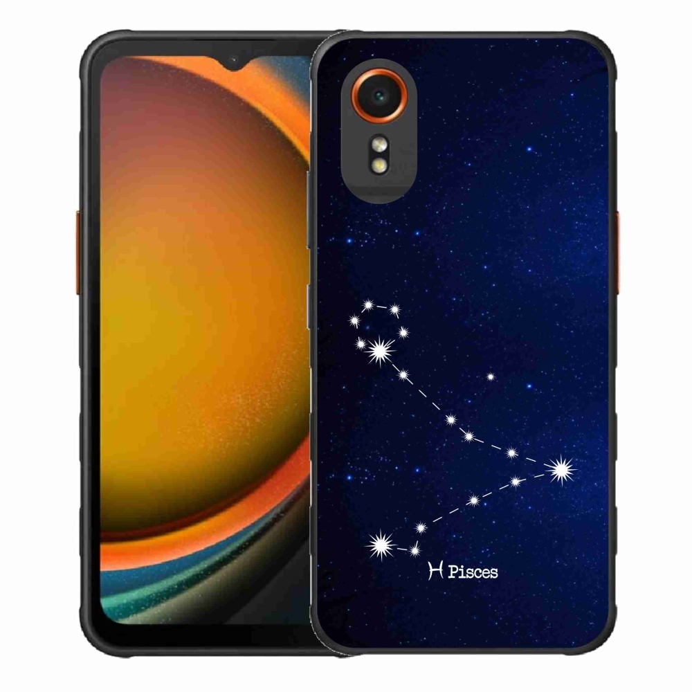 Gél borítás mmCase Samsung Galaxy Xcover 7 készülékhez - csillagkép Halak