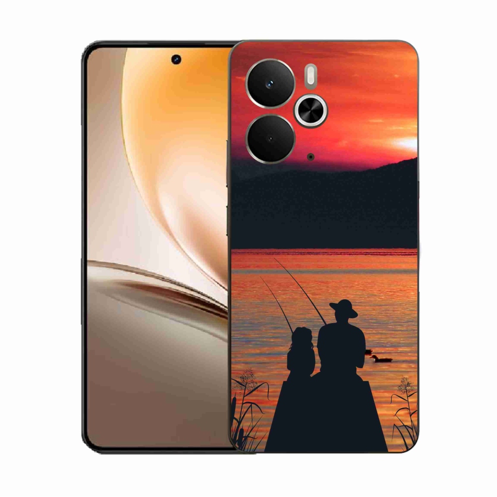 Gél borítás mmCase a Realme 14 5G számára - halászat 3