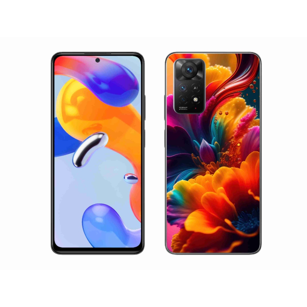 Gél borítás mmCase a Xiaomi Redmi Note 11 Pro 4G/5G számára - absztrakt motívum 2