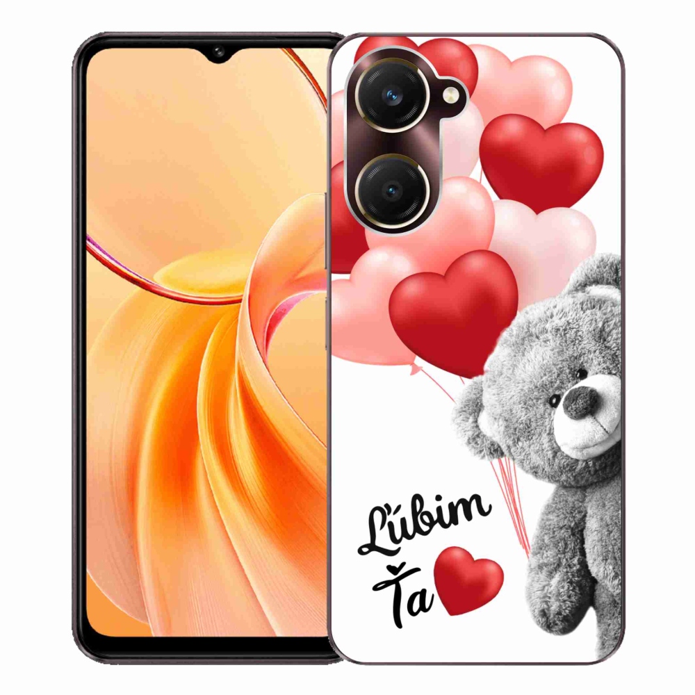 Gél borító mmCase a Vivo Y28s 5G-hez - I love you en