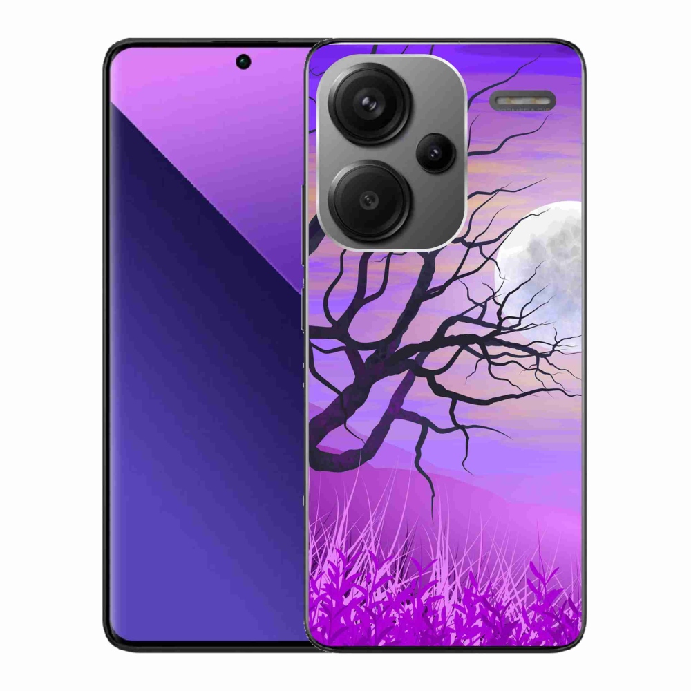 Gél tok mmCase a Xiaomi Redmi Note 13 Pro+ 5G számára - rajzfilmes kidőlt fa
