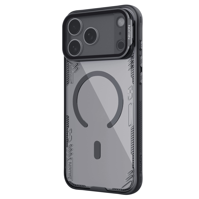 Nillkin Iceblade Prop mágneses borítás Apple iPhone 17 Pro Max készülékhez Dark Night Fekete