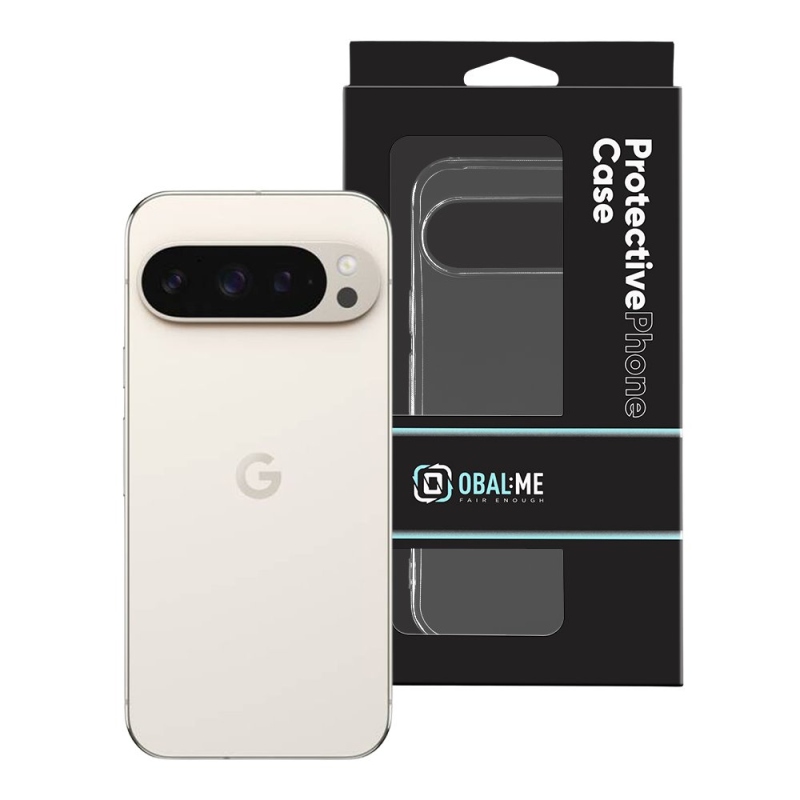 BORÍTÓ:ME TPU borító a Google Pixel 9/9 Pro átlátszóhoz