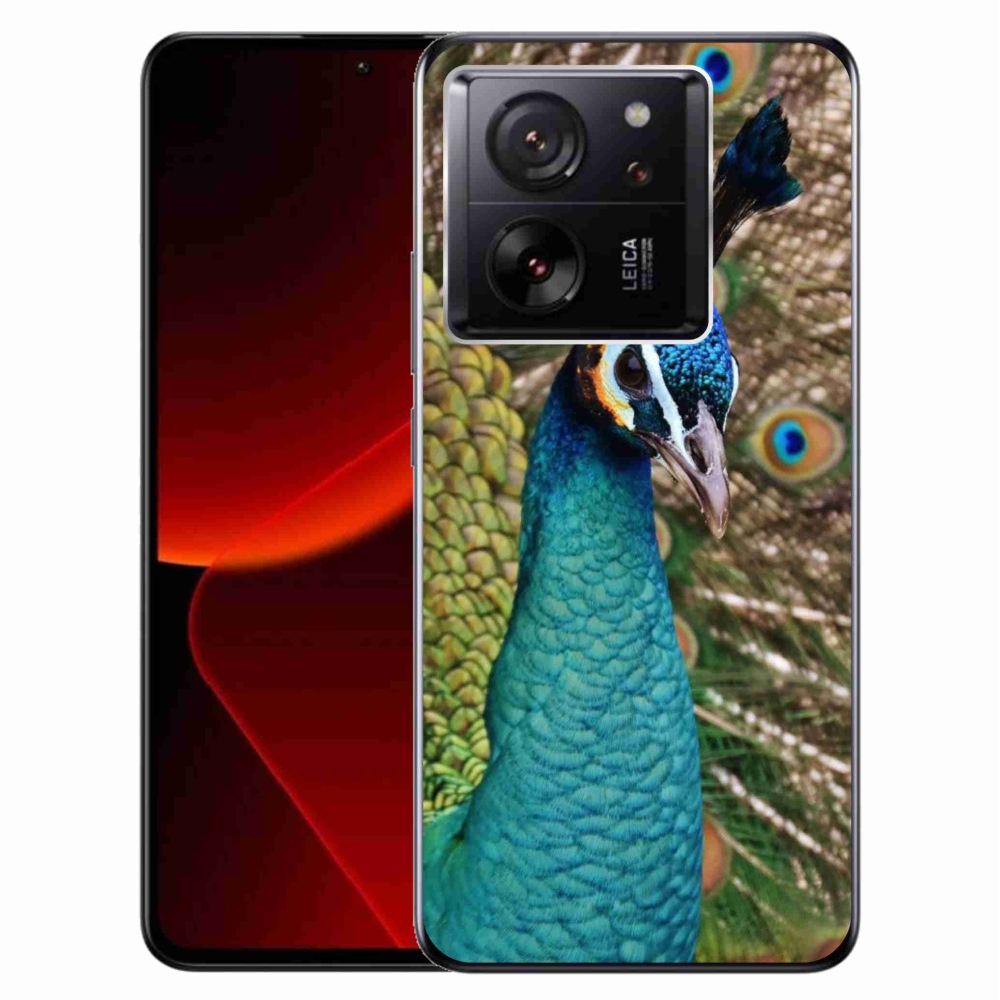 Zselés borítás mmCase a Xiaomi 13T/13T Pro készülékhez - páva