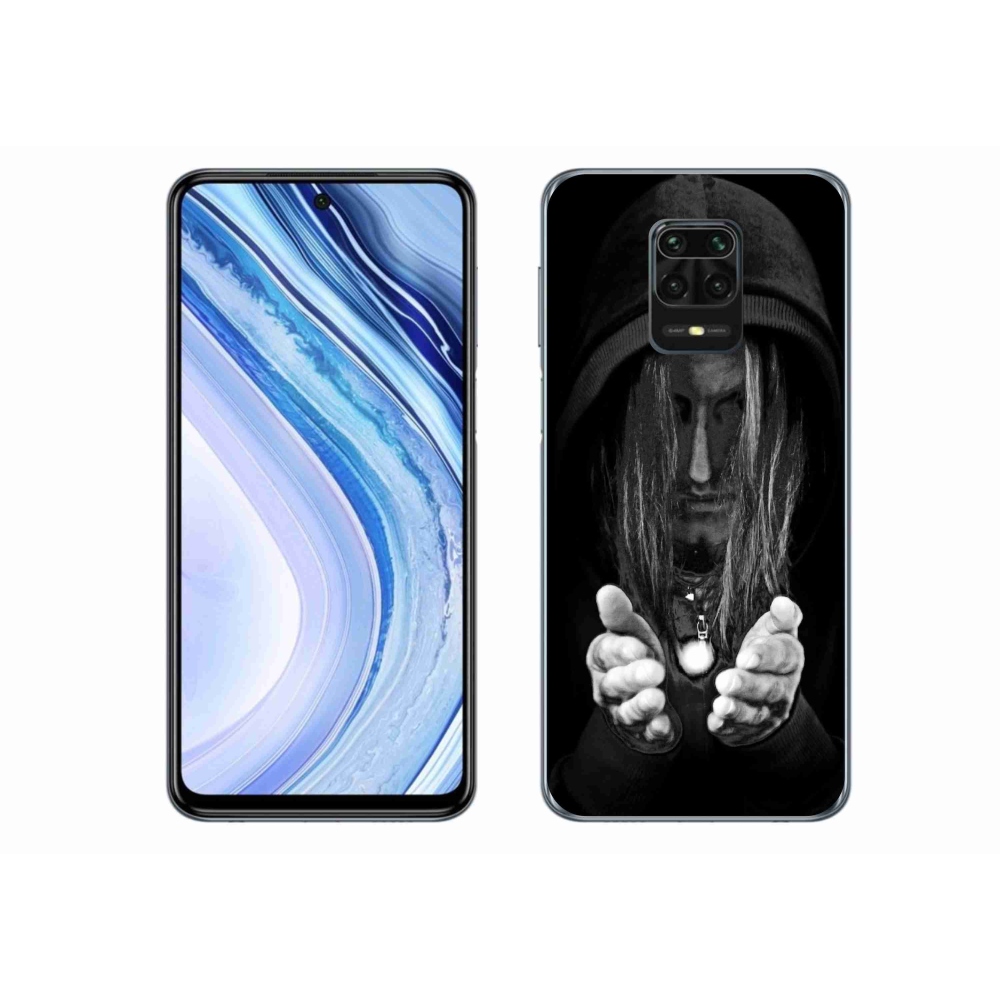 Gél borító mmCase a Xiaomi Redmi Note 9S-hez - titokzatos személy