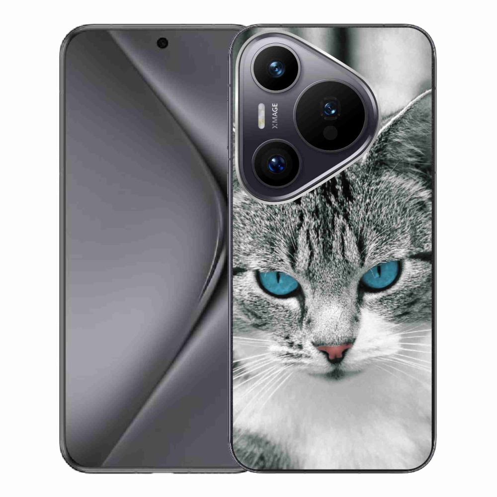 Gél borítás mmCase a Huawei Pura 70 Pro készülékhez - cat view 1