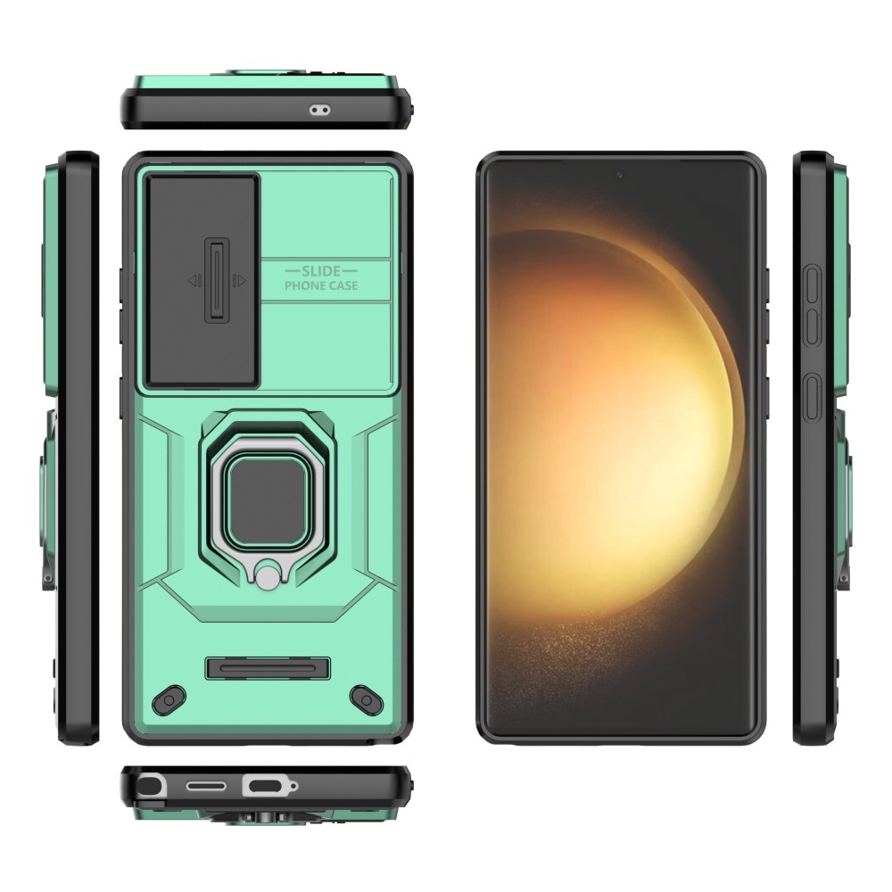 Lencseálló borítás Samsung Galaxy S25 Ultra készülékhez - zöld