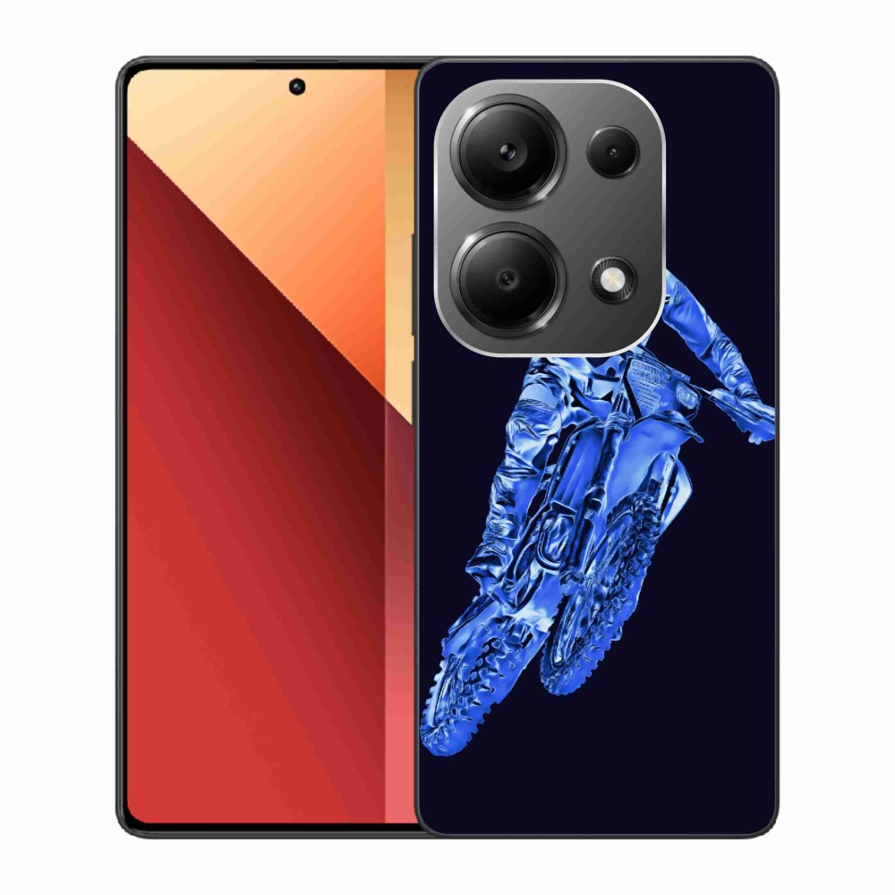 Zselés borítás mmCase a Xiaomi Redmi Note 13 Pro 4G/Poco M6 Pro - motocross 1