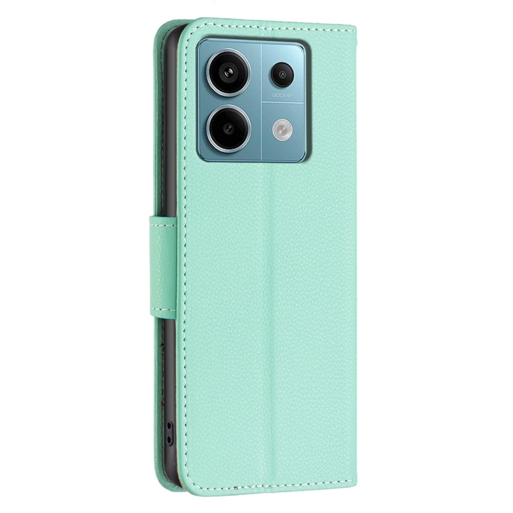 Állványos könyv tok Xiaomi Redmi Note 13 Pro 5G/Poco X6 5G - teal színben