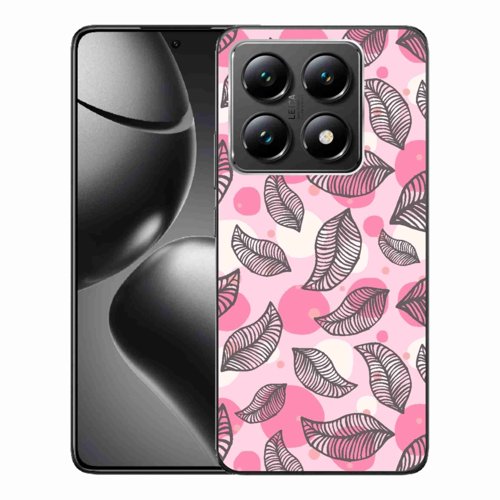 Gél borító mmCase a Xiaomi 14T-hez - rajzfilmes hulló levelek