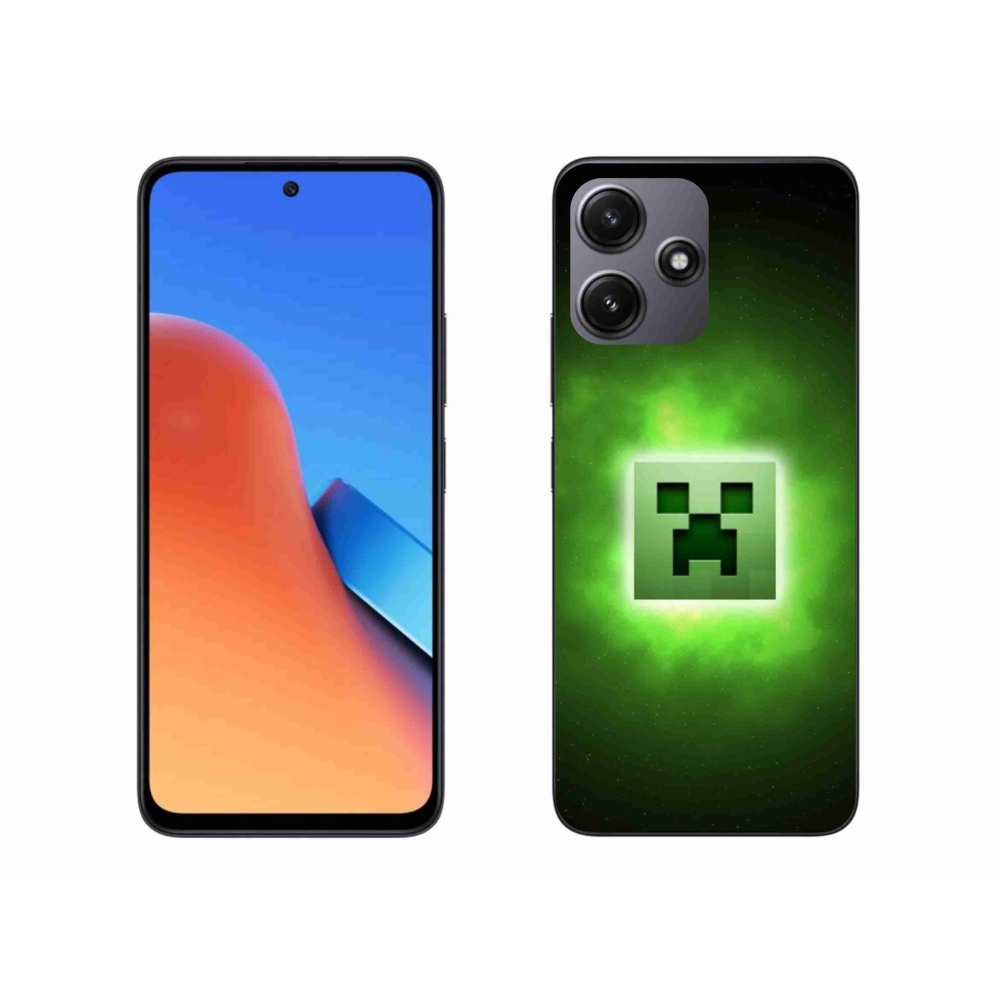 Gél borítás mmCase a Xiaomi Redmi 12 5G számára - minecraft