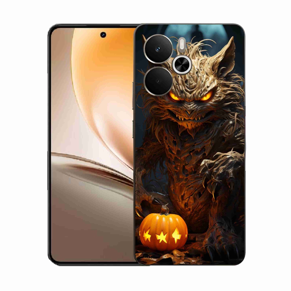 Gél borítás mmCase a Realme 14 5G készülékhez - Halloween szörnyeteg