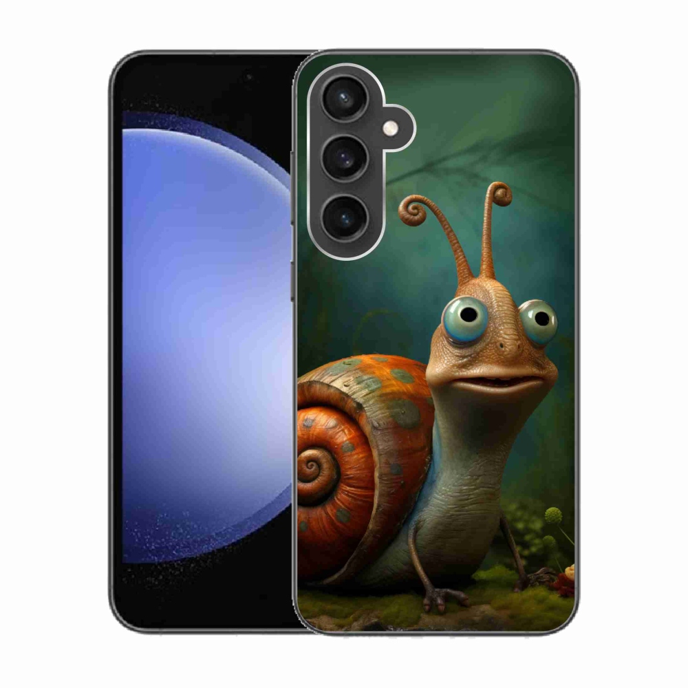 Zselés borítás mmCase Samsung Galaxy S23 FE készülékhez - csiga
