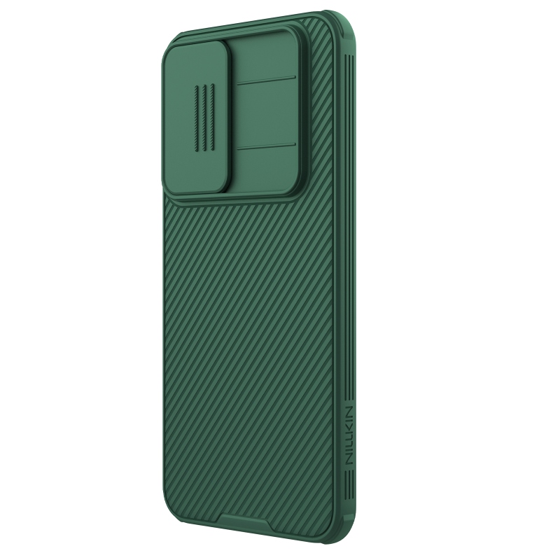 Nillkin CamShield PRO hátlap Samsung Galaxy A36 5G sötétzöld