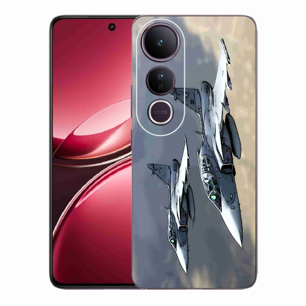 Gél borítás mmCase a Vivo V50 Lite 4G/5G-n - vadászrepülők