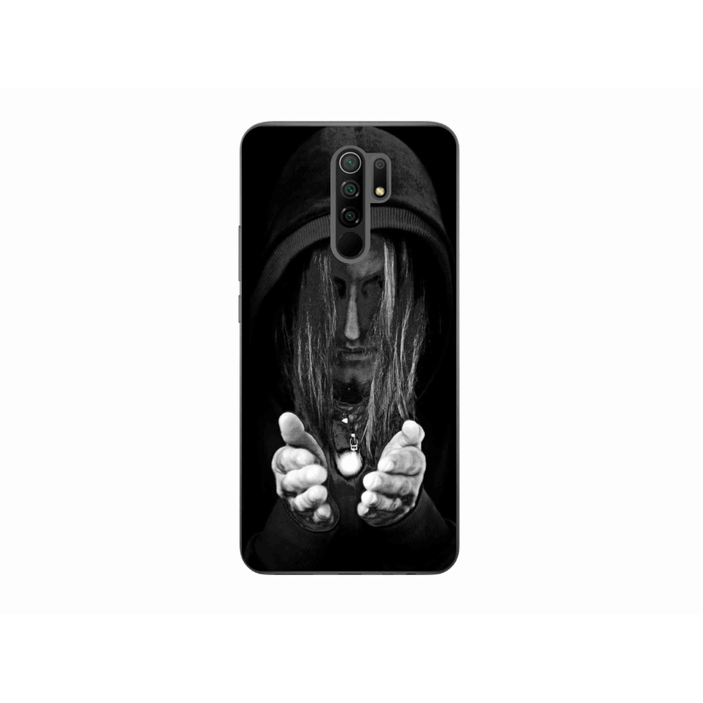 Gél borító mmCase a Xiaomi Redmi 9-hez - titokzatos személy
