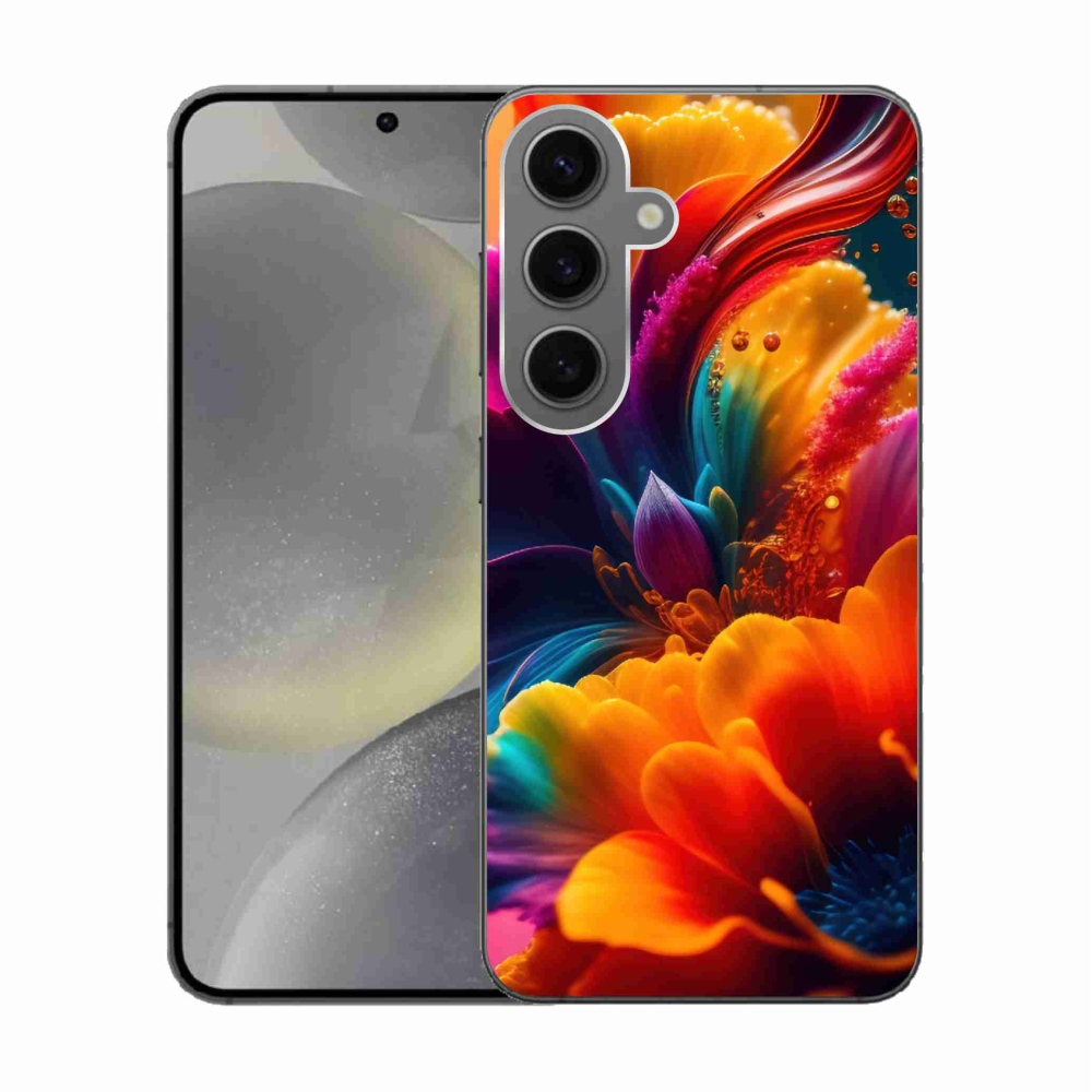 Zselés borítás mmCase Samsung Galaxy S24 - absztrakt motívum 2