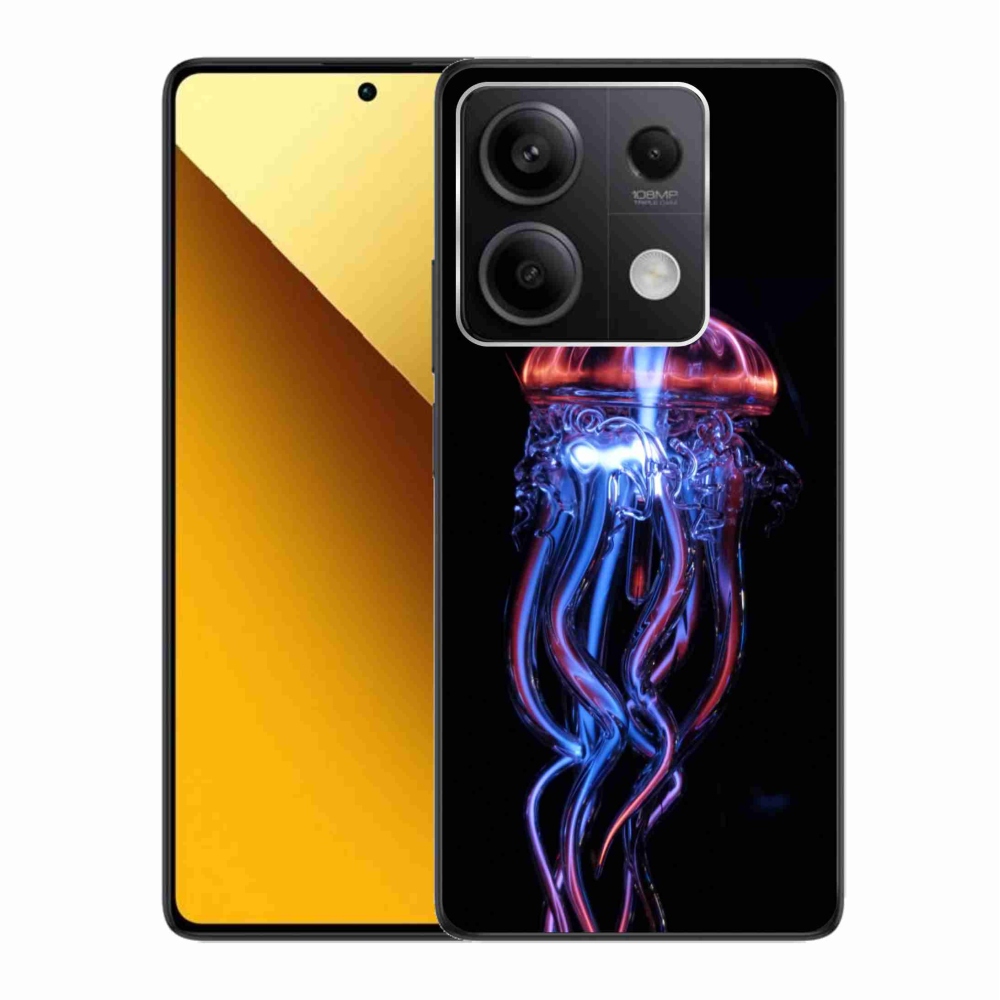 Gél borítás mmCase a Xiaomi Redmi Note 13 5G-hez - medúza