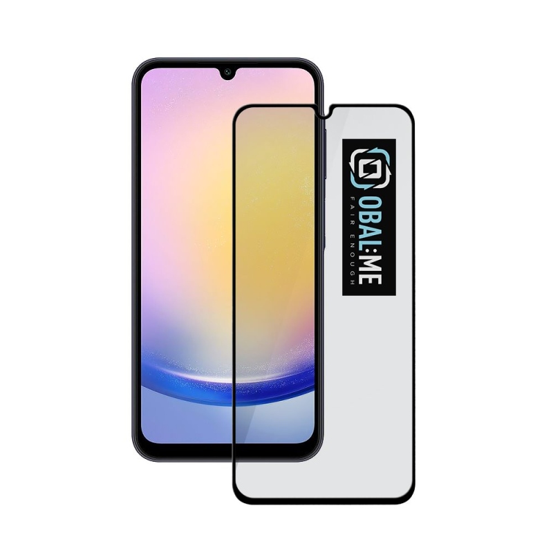 CSOMAG:ME 5D edzett üveg Samsung Galaxy A25 5G Fekete