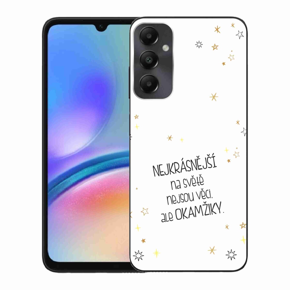 Gél borítás mmCase Samsung Galaxy A05s - idézem 4 fehér háttér