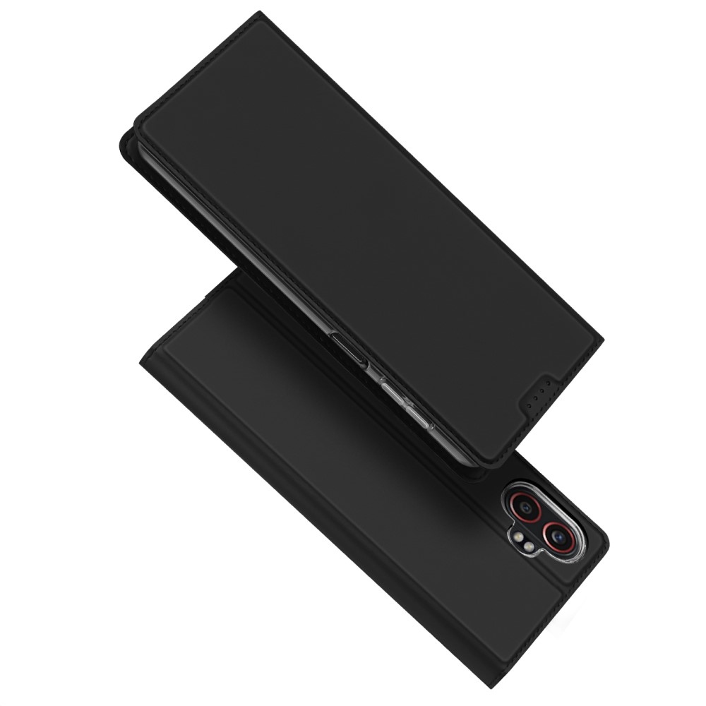 DUX könyvtáska Samsung Galaxy Xcover 7 Pro készülékhez - fekete