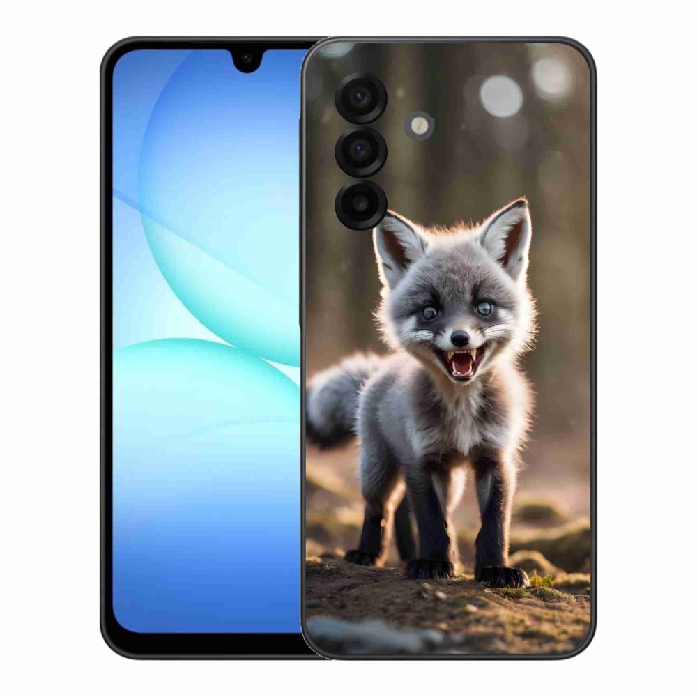 Gél borítás mmCase Samsung Galaxy A17 5G - angry fox - Samsung Galaxy A17 5G - angry fox