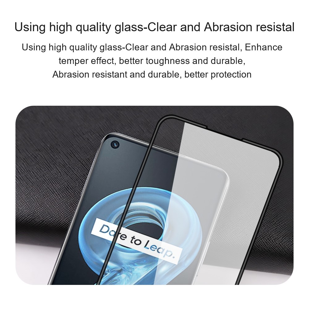 AMS teljes képernyős edzett üveg a Realme 14 5G/14T 5G-nél