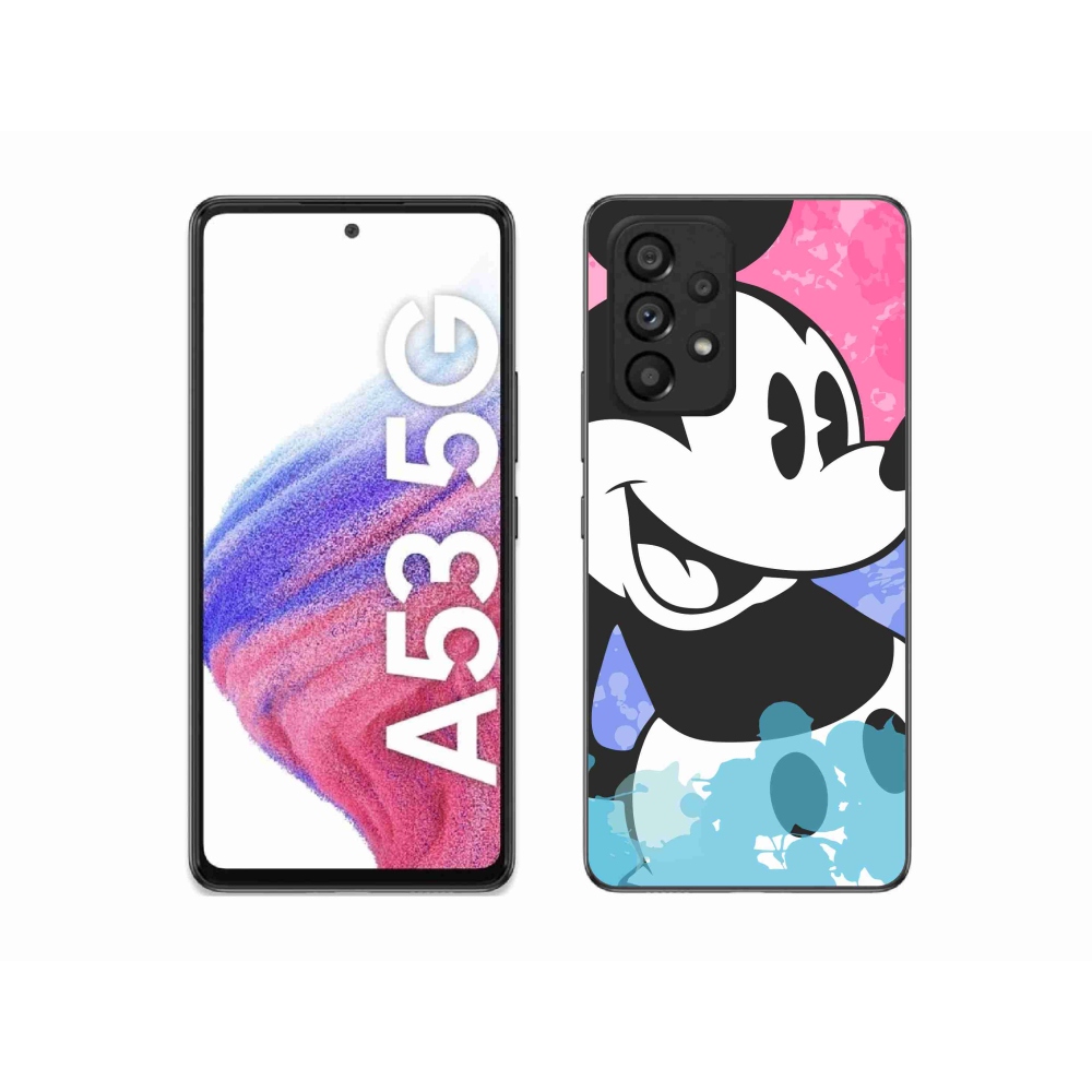Gél védőhuzat mmCase Samsung Galaxy A53 5G - mickey egérhez