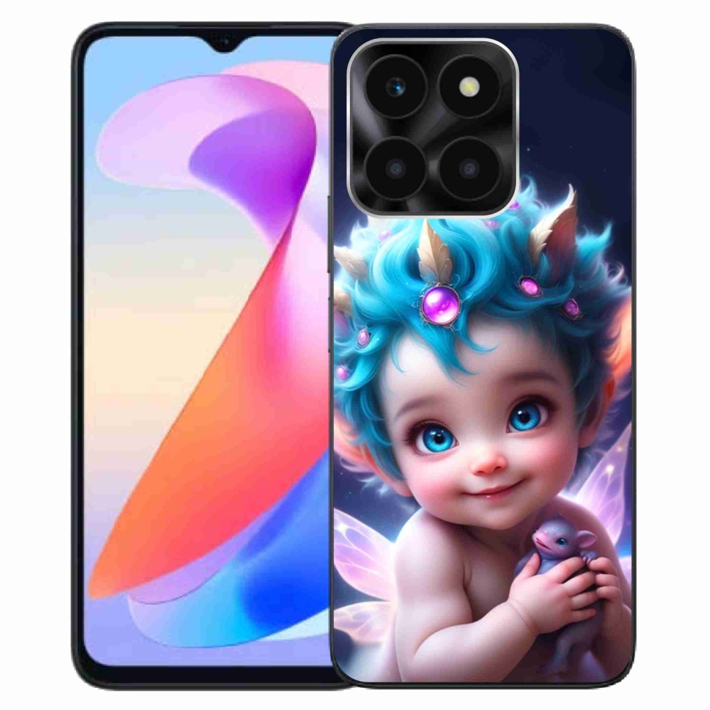 Gél borítás mmCase a Honor X6a számára - baba pillangószárnyakkal