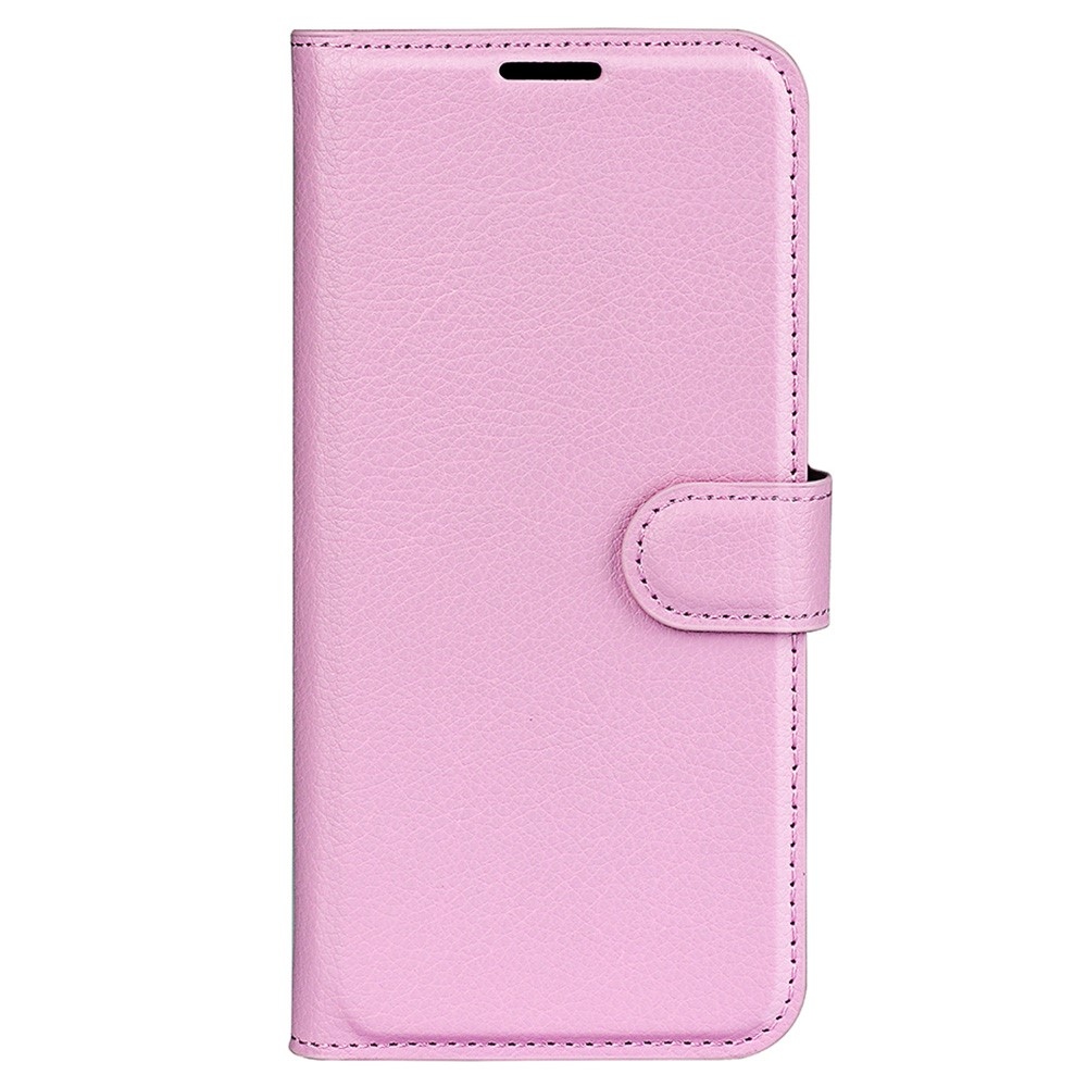 Litchi könyv tok a Vivo X90 Pro-hoz - rózsaszínű