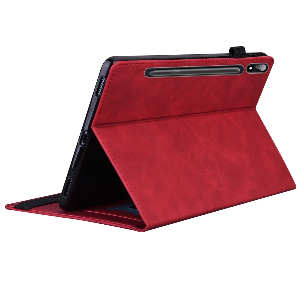 Üzleti táblagép tok Lenovo Tab P12 Pro - piros