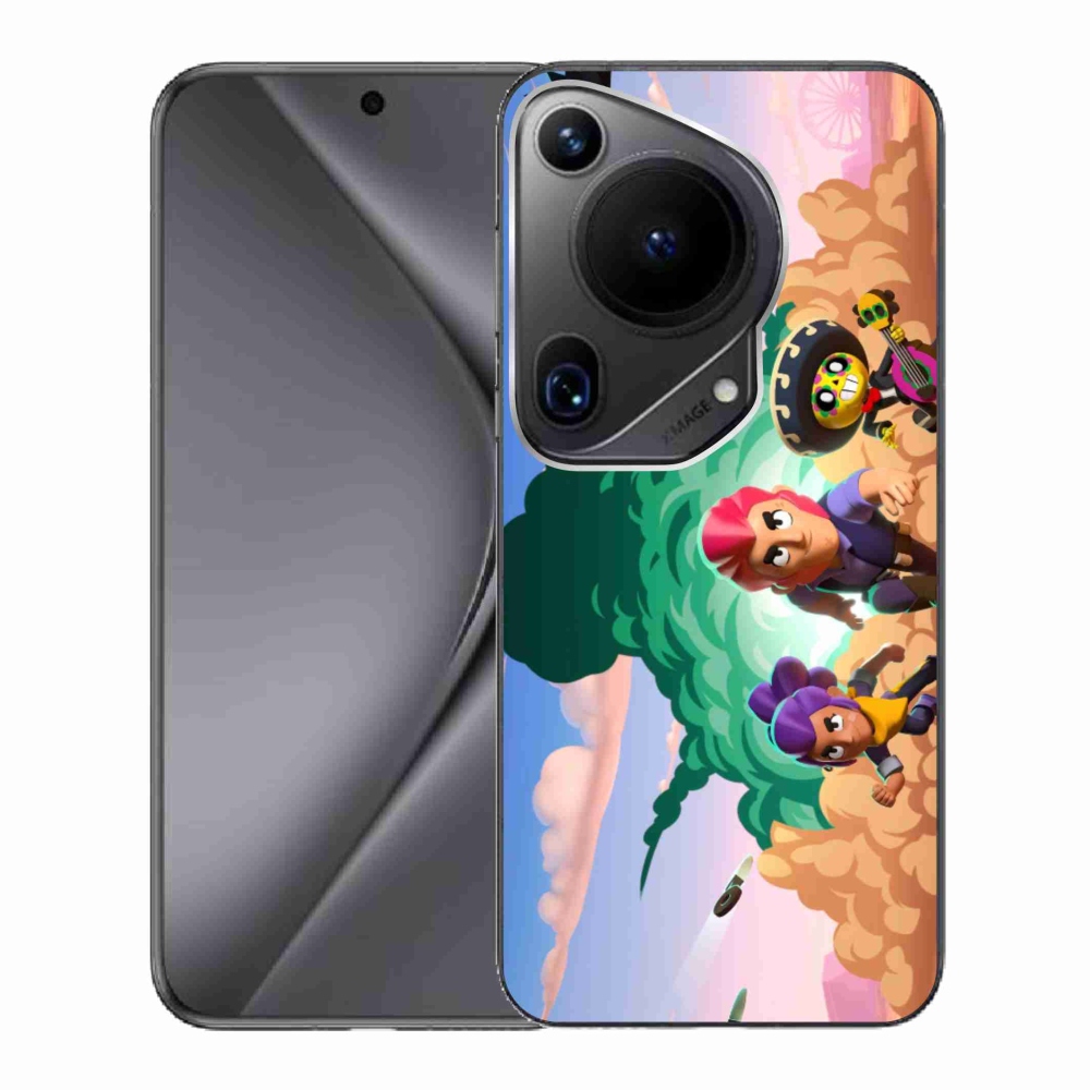 Gél borítás mmCase a Huawei Pura 70 Ultra számára - verekedős csillagok