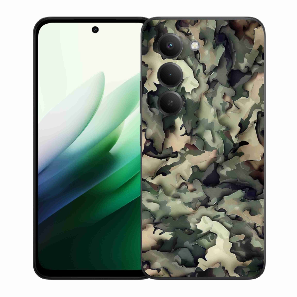 Gél borítás mmCase a Xiaomi Redmi 15 5G-hez - terepszínű minta 9